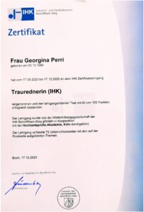 zertifizierte Traurednerin in Gießen - Marry Perri